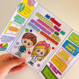 Lapbook Volta as aulas