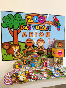 Kit Zoo das Vogais