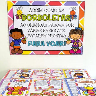 Kit Reunião de Pais - A Lição da Borboleta