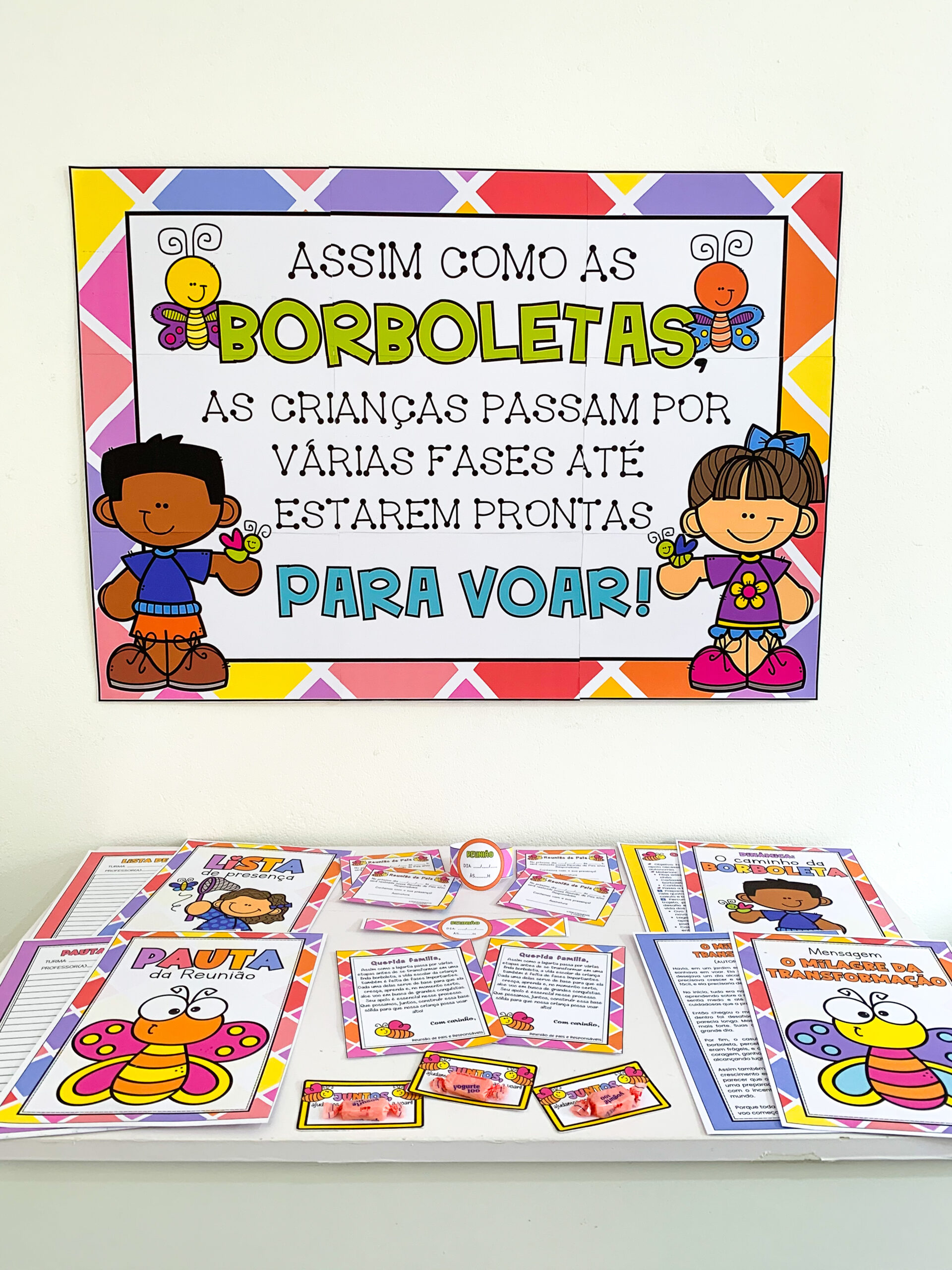 Kit Reunião de Pais – A Lição da Borboleta