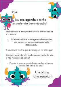 Bilhete minha agenda