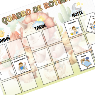QUADRO DE ROTINA