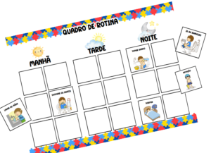 QUADRO DE ROTINA