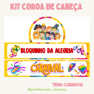 Kit coroa de cabeça