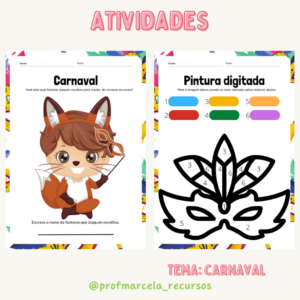 Atividades carnaval