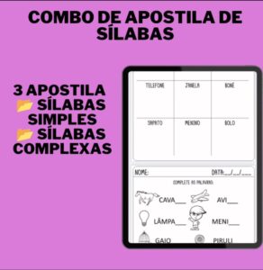 AIVIDADES DE SILABAS
