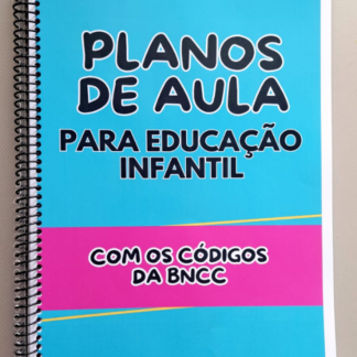 E-book Planos de aulas para Educação Infantil