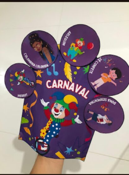  HISTÓRIA NA LUVA PARA O CARNAVAL