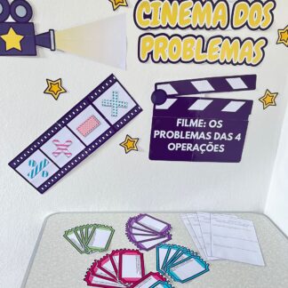 CINEMA DOS PROBLEMAS - Resolva os Desafios Matemáticos de Forma Divertida!