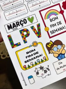 ADESIVOS PARA PLANO DE AULA MAR/25