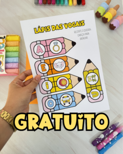 Lápis das Vogais