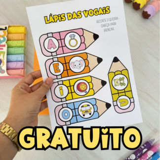 Lápis das Vogais
