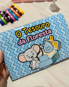 Livro 3D O Tesouro da Floresta