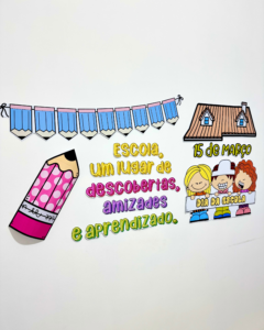 Painel Dia da Escola