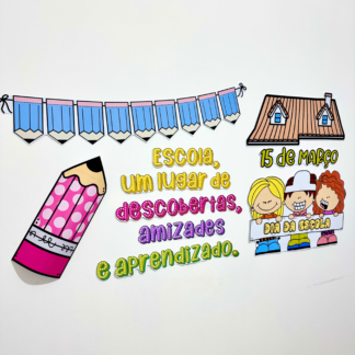 Painel Dia da Escola