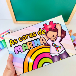 Livro na Caixa “As Cores de Marina”