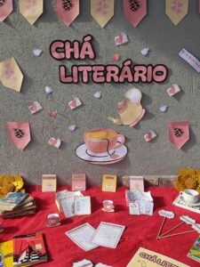 Painel Chá literário – Ensino Fundamental 1