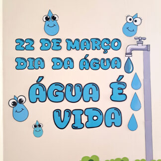 Painel de parede Dia da água