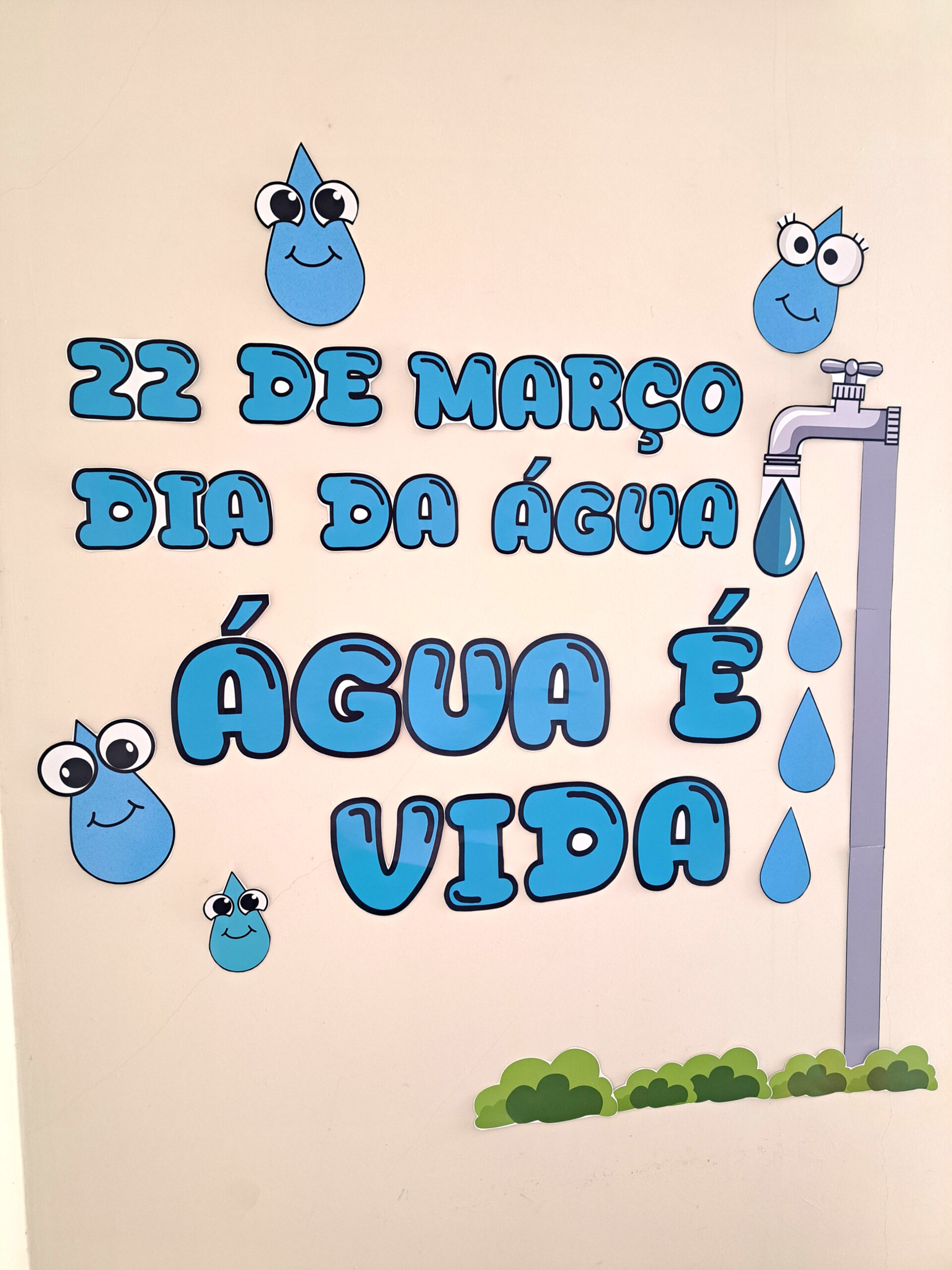 Painel de Parede Tema Água