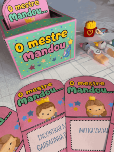 O MESTRE MANDOU