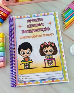 📚 Apostila de Leitura e Interpretação de Textos 📚 para crianças das séries iniciais do Ensino Fundamental.