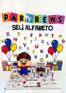 🎉 Super Kit Aniversário do Seu Alfabeto 🎉