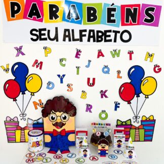 🎉 Super Kit Aniversário do Seu Alfabeto 🎉