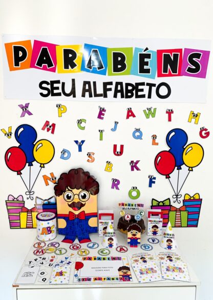 🎉 Super Kit Aniversário do Seu Alfabeto 🎉