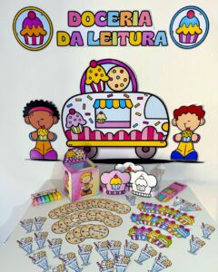🍭 Kit Doceria da Leitura 🍭
