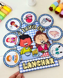 🧤 Luva Musical É Hora de Lanchar 🎶