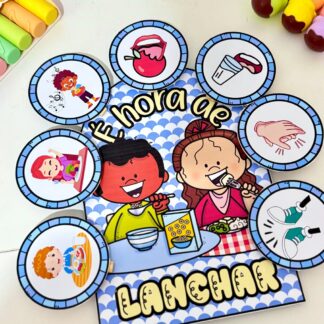 🧤 Luva Musical É Hora de Lanchar 🎶