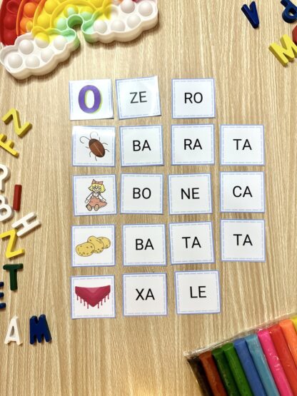 Recurso Juntando Sílabas 🔤🧩| Fichas para formar palavras de Sílabas Simples