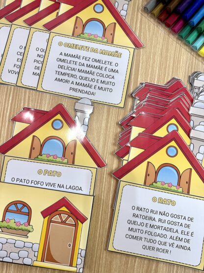 Casinha da Leitura – Textos Curtos para Alfabetização! 🏠📖 - Image 3