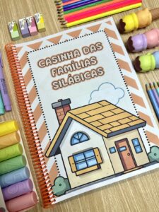 Apostila Casinha das Famílias Silábicas – Alfabetização de Forma Divertida! 🏠🔤