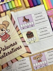 Arquivo Palavras Interativas – Estimulando a Escrita de Forma Lúdica! ✍️🔠