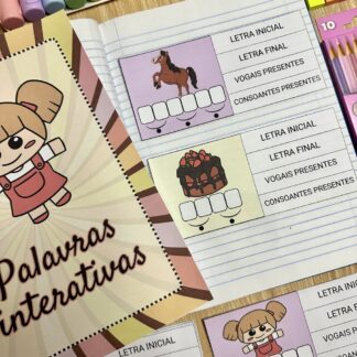 Arquivo Palavras Interativas – Estimulando a Escrita de Forma Lúdica! ✍️🔠