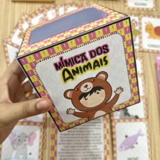 🐾 Dinâmica: Mímica dos Animais