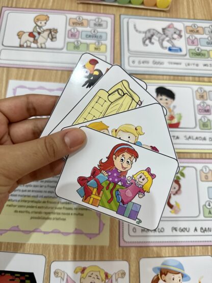 📄 Frases Embaralhadas | Recurso para Alfabetização Leitura e Formação de Frases - Image 8