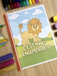 Apostila Desenho Enumerado – Aprendizado Divertido e Educativo! 🖍️🔢