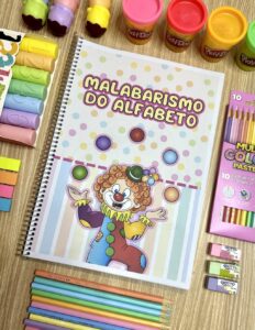 Apostila Malabarismo do Alfabeto – Aprendizado Divertido! 🎪🔠