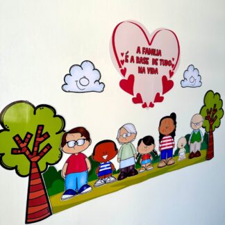 🏠✨ Painel Dia da Família