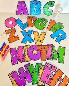 📌✨ PLACAS DE ALINHAVOS DO ALFABETO ✨📌