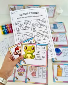 📚 Kit Marque e Escreva – Alfabetização