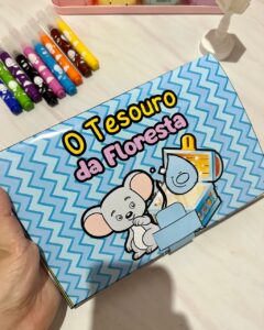 📚 Livro 3D O Tesouro na Floresta – Ensina a importância de economizar água | Dia da Água