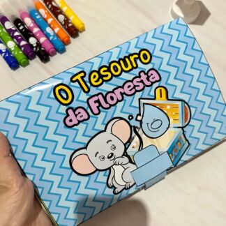 📚 Livro 3D O Tesouro na Floresta – Ensina a importância de economizar água | Dia da Água