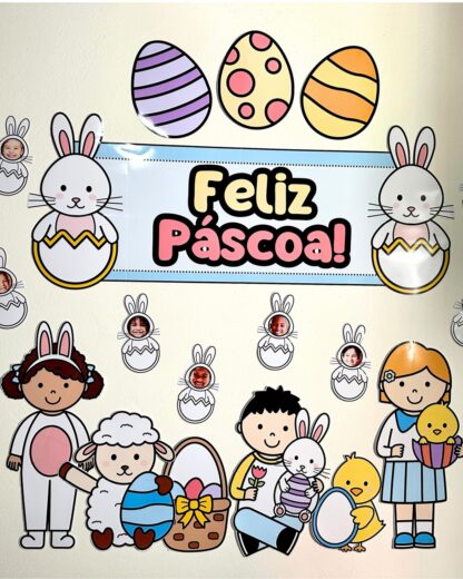🎨🐰 Painel da Páscoa – Encante sua turma com esse lindo painel temático! 🌸🐣 - Image 3