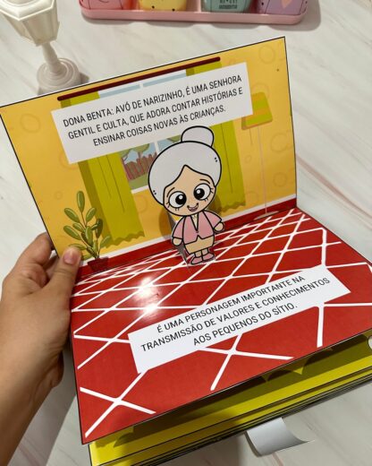 📖🌿 Livro 3D Dia do Livro Infantil -  Sítio do Picapau Amarelo ✨🏡 - Image 5