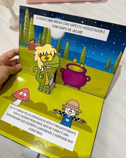 📖🌿 Livro 3D Dia do Livro Infantil -  Sítio do Picapau Amarelo ✨🏡 - Image 9