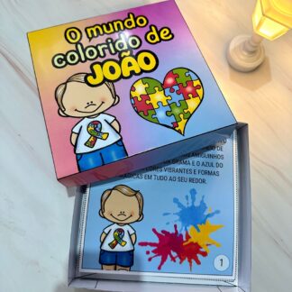 📦💙 História na Caixa - O Mundo Colorido de João 🌍✨| Dia Mundial de Conscientização do Autismo