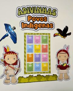🎉 Recurso Adivinhas Povos Indígenas 🪶